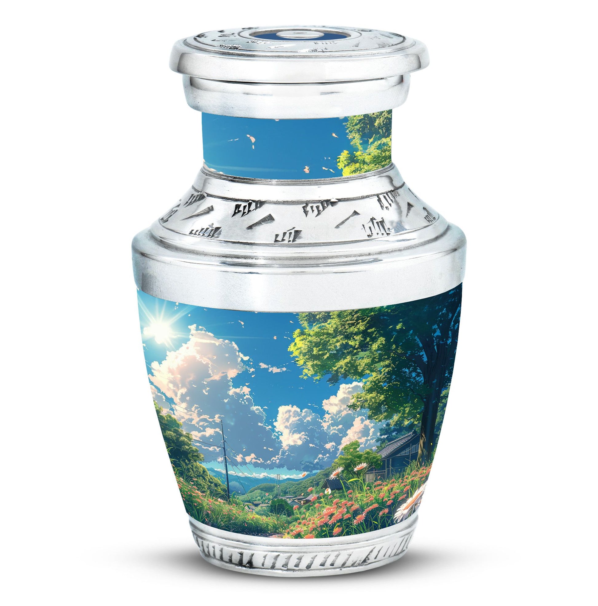 Flower Theme 3 Inch Keepsake