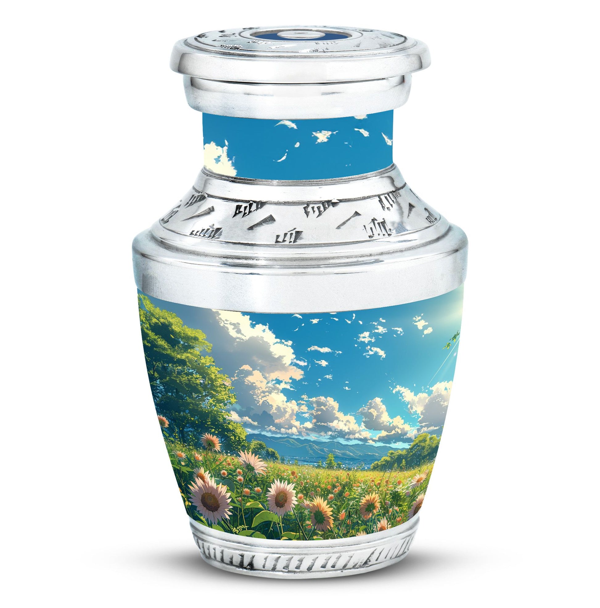 Flower Theme 3 Inch Keepsake