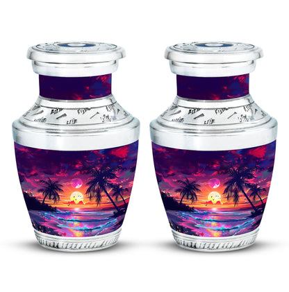 Sunset Theme 3 Inch Keepsake Pack of 2