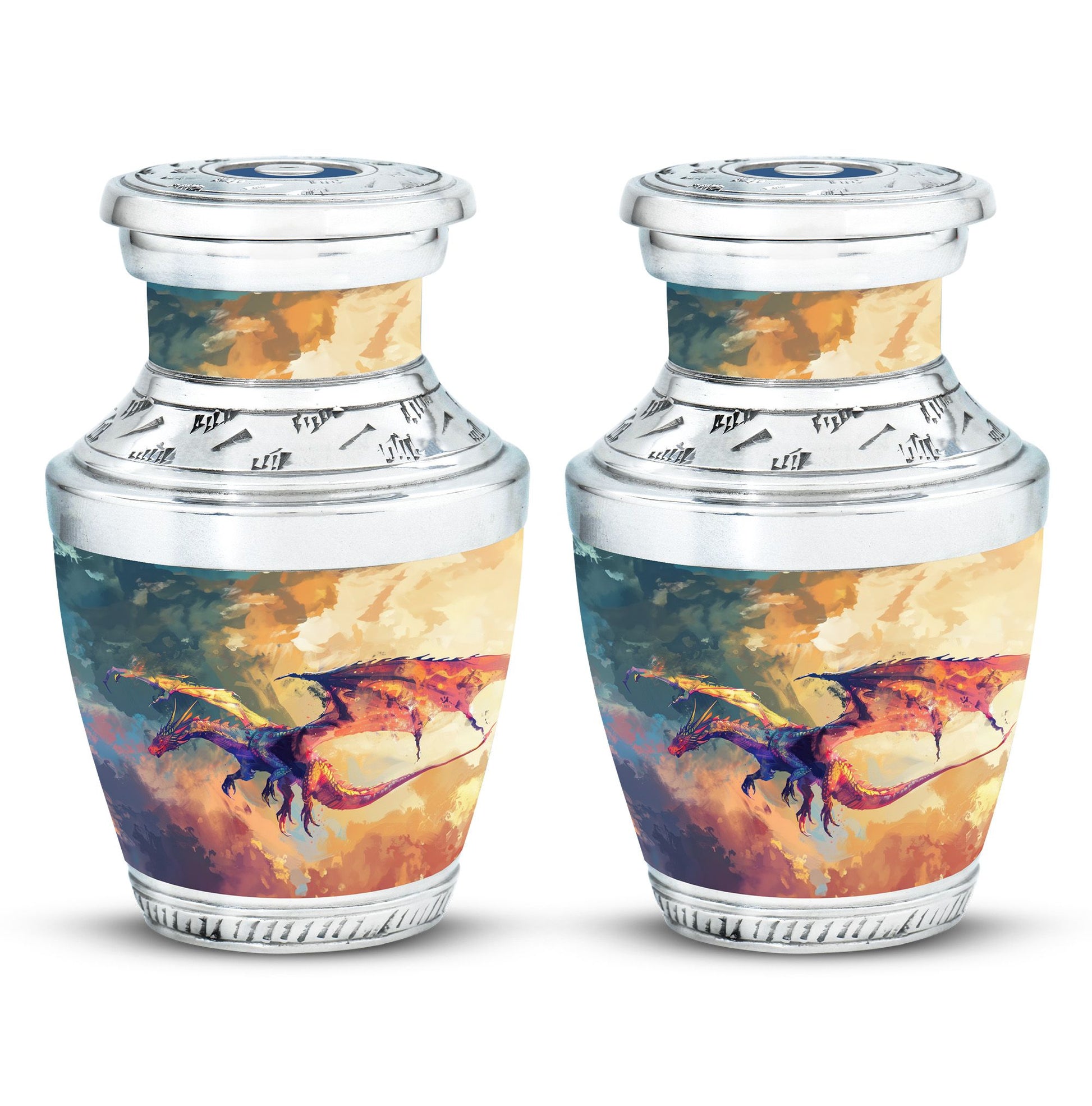 Dragon Theme 3 Inch Keepsake Pack of 2