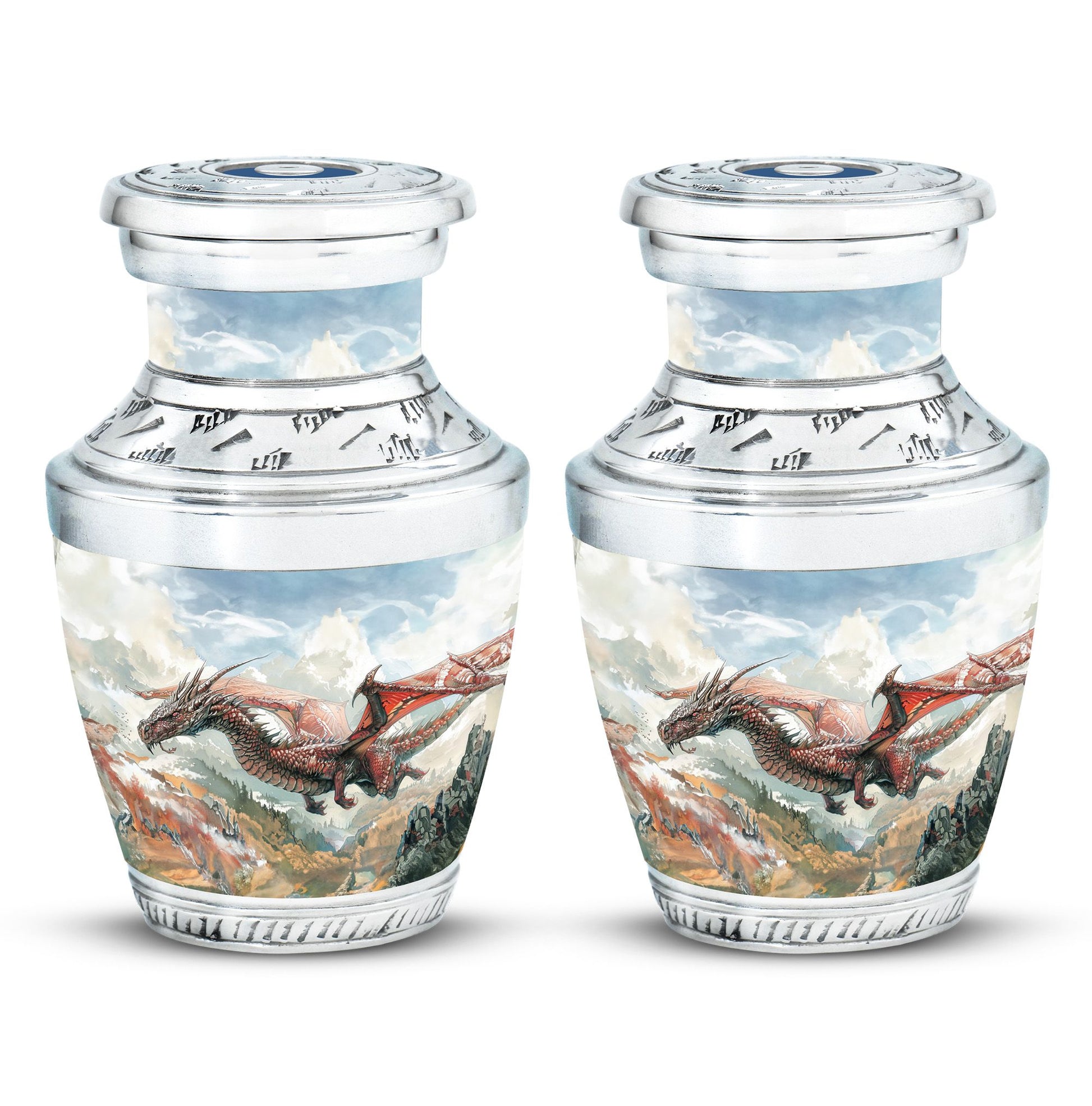 Dragon Theme 3 Inch Keepsake Pack of 2