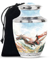 Dragon Theme Large Urn 10 Inch