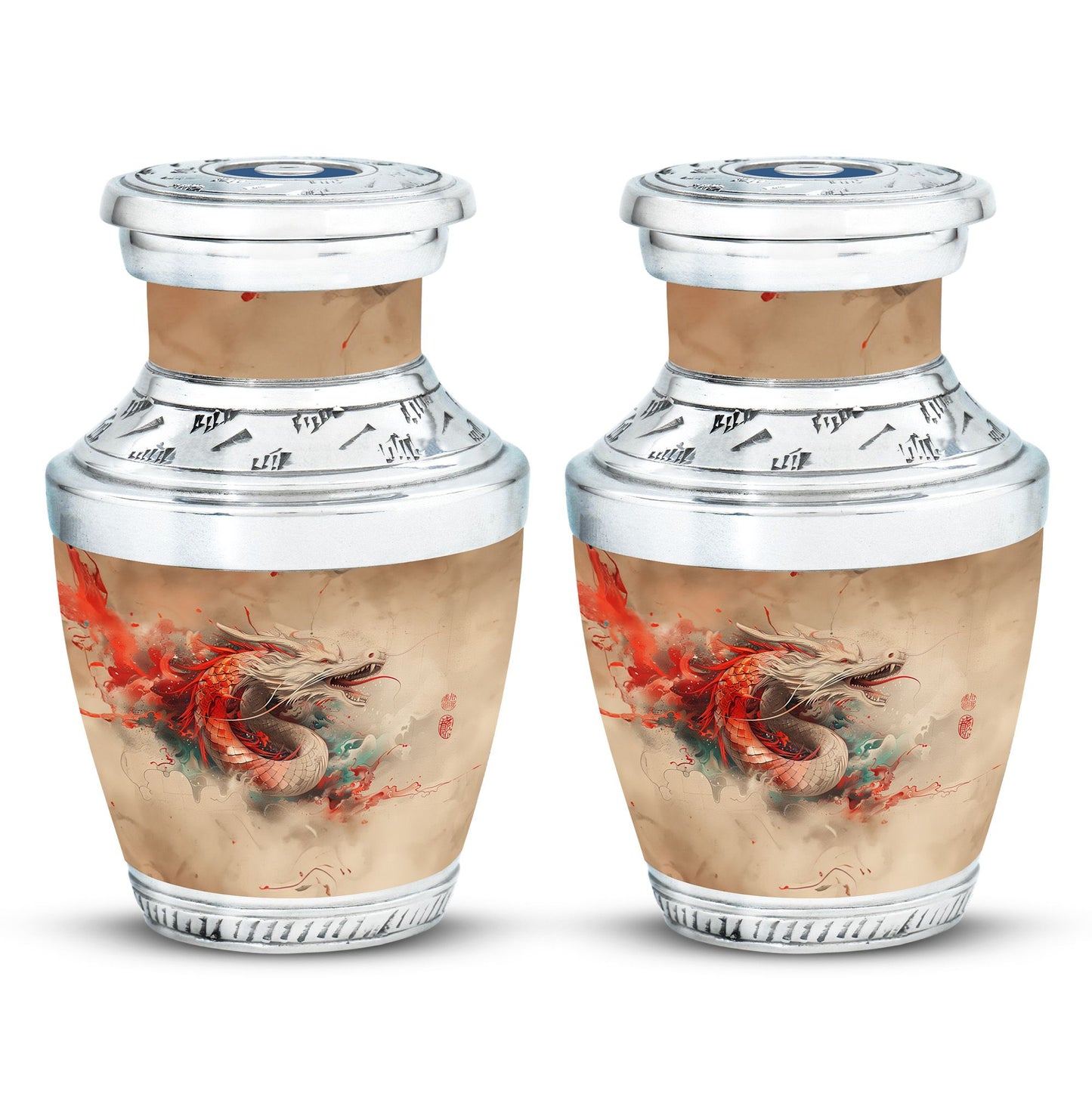 Dragon Theme 3 Inch Keepsake Pack of 2