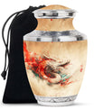Dragon Theme Large Urn 10 Inch