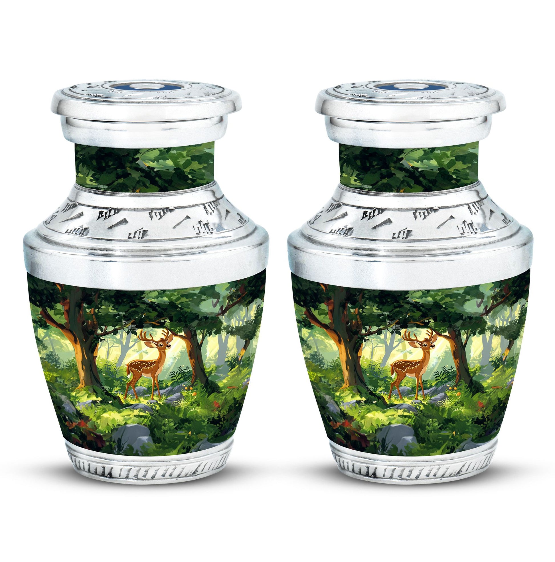 Deer Theme 3 Inch Keepsake Pack of 2