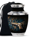 Pistol Cremation Urn for Adult Ashes - Gun Cremation Ashes Keepsakes