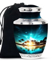 Tropical Sunset Cremation Urn for Adult Ashes - Burial Urns For Humans