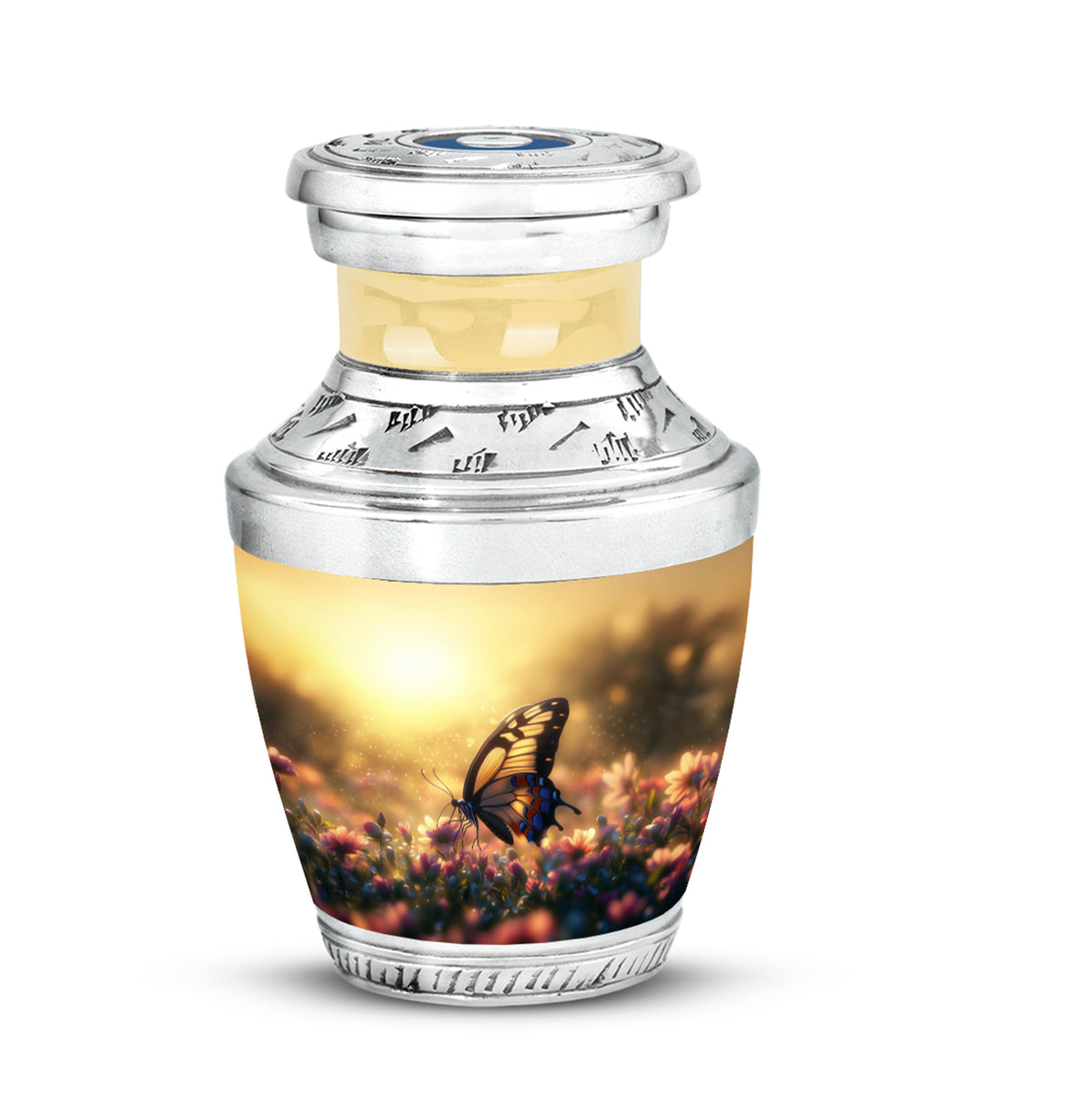 Illustrious Butterfly Memorial Cremation Urns - Gold - Yatskia
