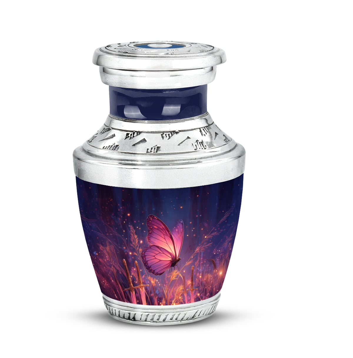 Blue Butterfly Cremation Urns - Enduring Celebration - Yatskia