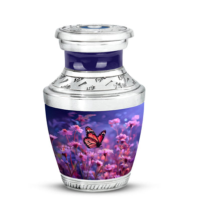 Remarkable Butterfly Memorial Cremation Urns Blue - Yatskia