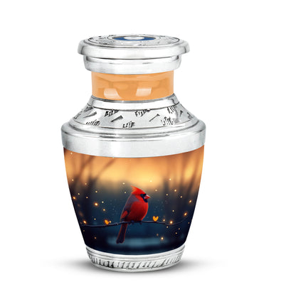 Ethereal Cardinal Memorial Cremation Urns - Gold - Yatskia