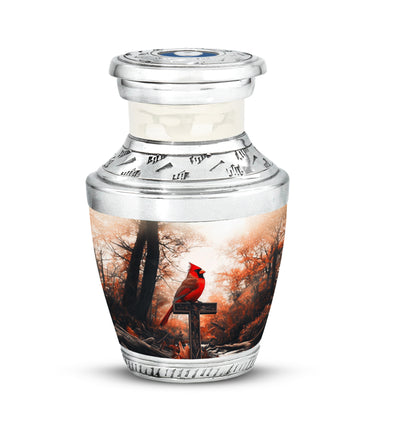 Gold Cardinal Sanctuary Cremation Urns for Human Ashes - Yatskia
