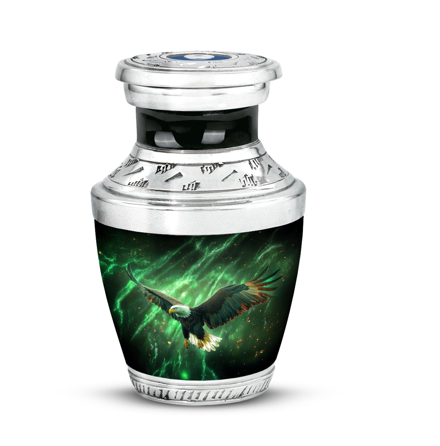 Green Eagle Cremation Urns - Enduring Blessing 10-inch, 200 cu in - Yatskia