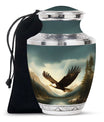 Eagle Burial Urn For Ashes – Patriotic Cremation Urn Adult Ash