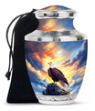 Eagle Funeral Cremation Urns For Ashes – Bird Keepsake Urns For Men