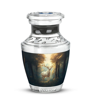 Remarkable Deer Memorial Cremation Urns - Gold 10-inch, 200 cu in - Yatskia