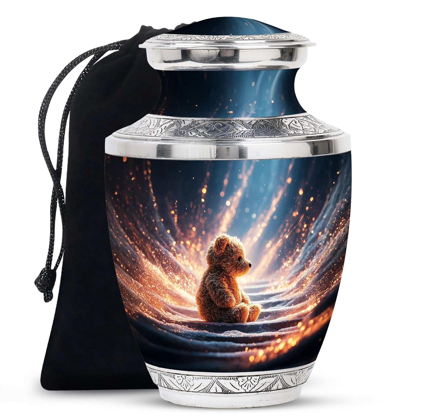 Teddy Bear Cremation Urn - Teddy Bear Ash Urns For Human Male