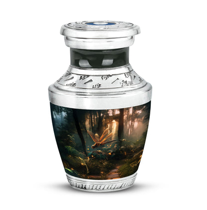 Distinguished Black Dragonfly Cremation Urn for Ashes - 10-inch, 200 cu in - Yatskia