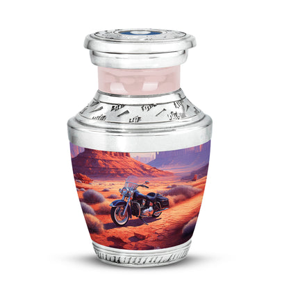 Personalized Bike Cremation Urns - Eminent Red 10-inch, 200 cu in - Yatskia