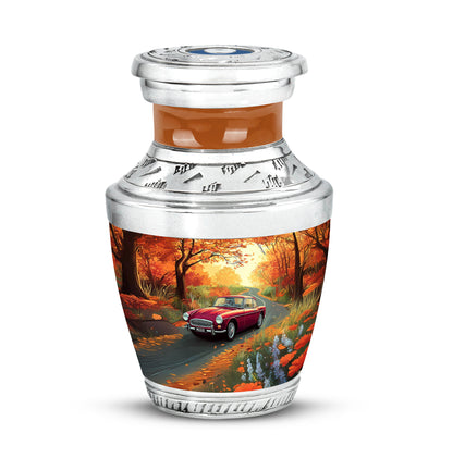 Personalized Gold Heavenly Car Cremation Urns for Human Ashes - Yatskia