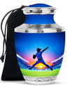 Baseball Memorial Urn For Ashes Adult Male – Sports Memorial Tribute Urn Keepsake