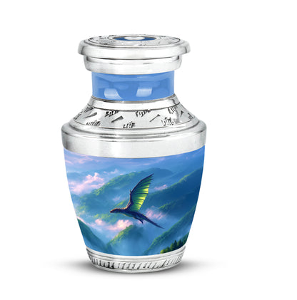 Blue Dragon Cremation Urns - Enduring Blessing 10-inch, 200 cu in - Yatskia