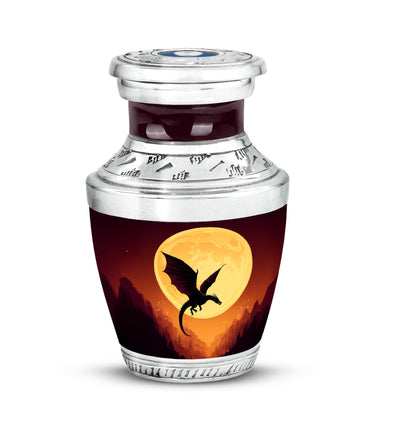 Red Dragon Cremation Urns - Honored Honor 10-inch, 200 cu in - Yatskia