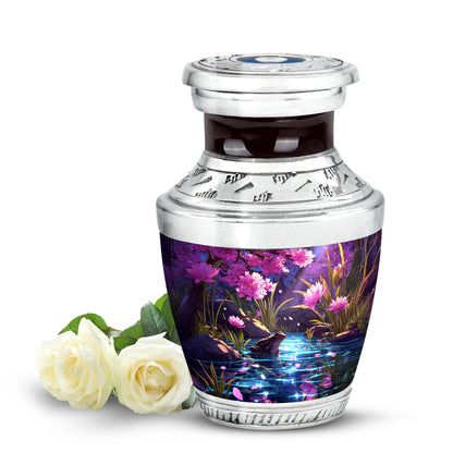 Pink Venerable Frog Cremation Urns for Human Ashes - 10-inch, 200 cu in - Yatskia
