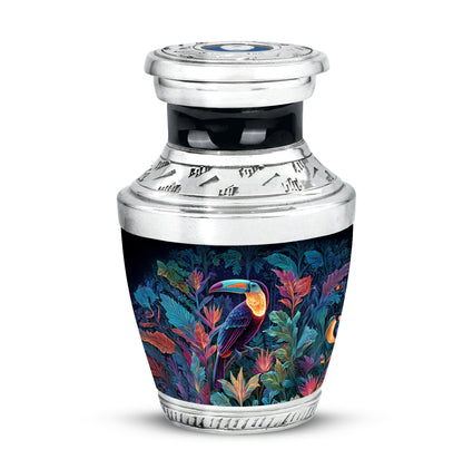 Blue Hornbill Cremation Urns - Opulent Journey 10-inch, 200 cu in - Yatskia