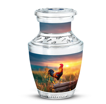 Hallowed Hen Cremation Urns for Human Ashes - Blue 10-inch - Yatskia
