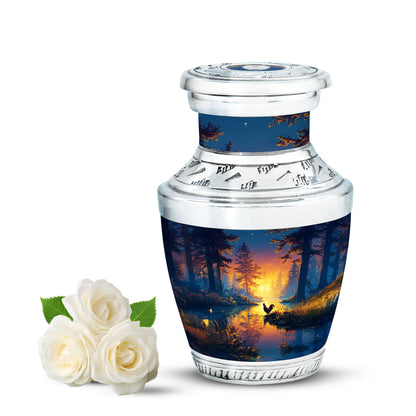 Blue Hen Devotion Cremation Urns for Human Ashes - 10-inch, 200 cu in - Yatskia