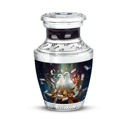Black Dove Cremation Urns - Enduring Memorial 10-inch, 200 cu in - Yatskia
