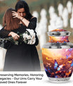Butterflies Vibrant Urn for Funeral - Urns For Adult Female Ashes