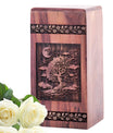 Biodegradable Tree of Life urn suitable for adult human ashes, a respectful memorial for loved ones