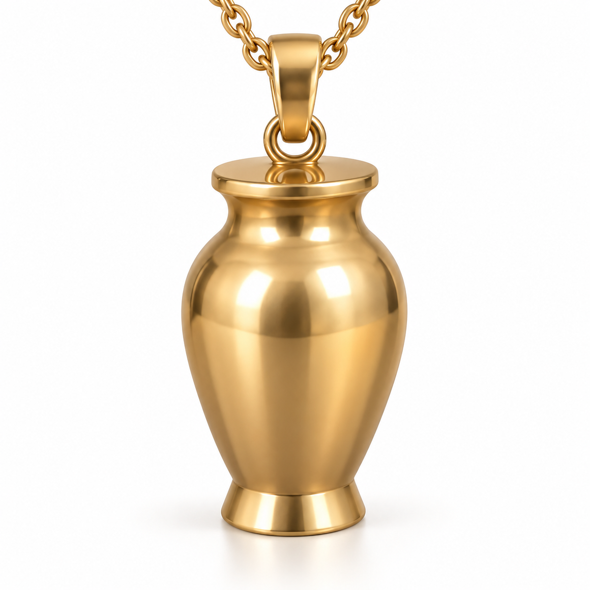 Cremation Urn Necklace for Ashes | Memorial Keepsake Pendant