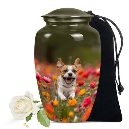 Personalized Pet Cremation Urn for Pet Ashes - 6-inch, 3 cu in - Yatskia