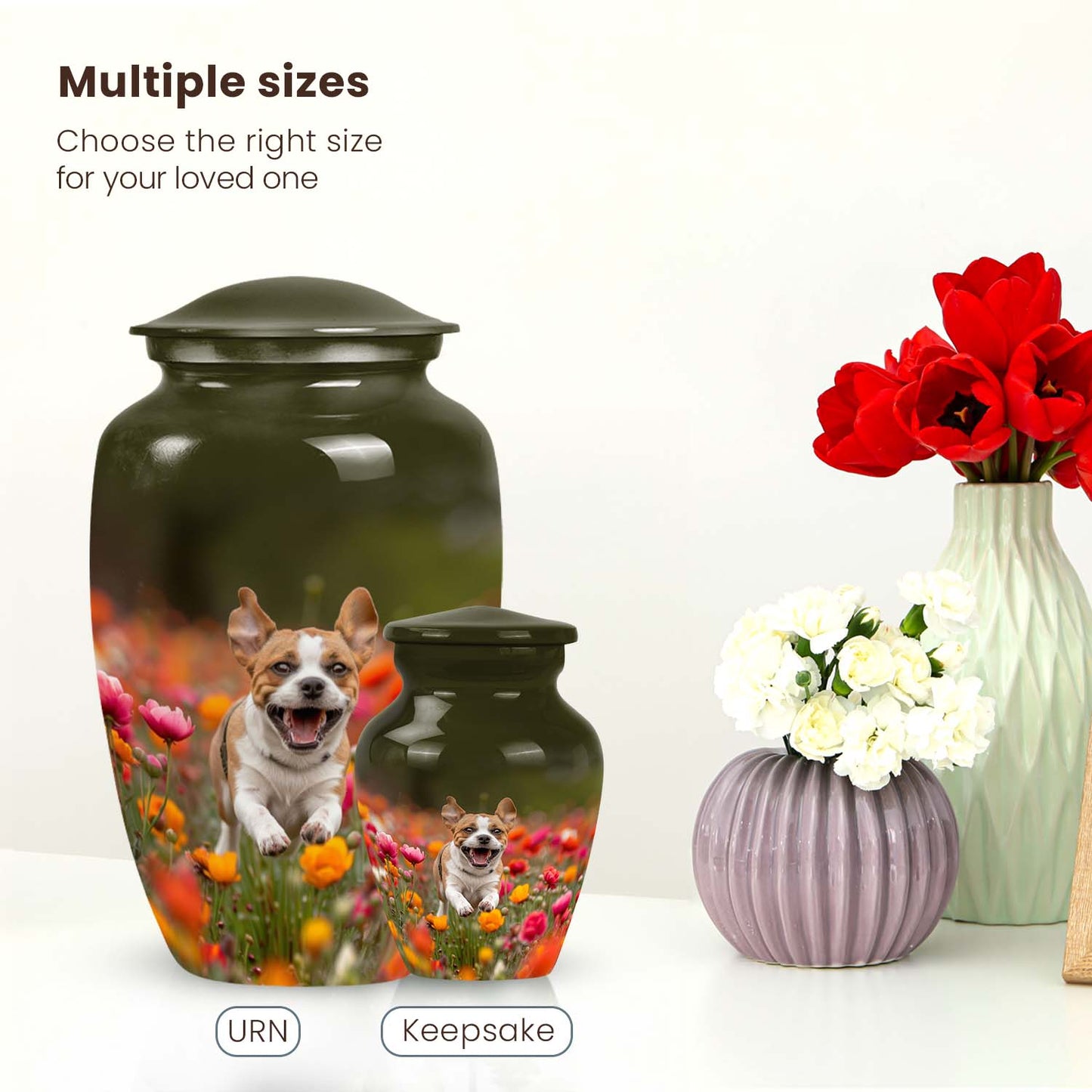 Personalized Dog Cremation Urn for Pet Ashes - Yatskia