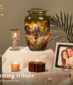 Garden of Joy German Shepherd Urn - Pet Memorial Urns