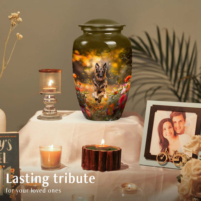 Personalized Dog Memorial Urn for Pet Ashes - Yatskia