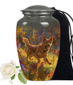 German Shepherd Cremation Urn for Ashes – Wildflower Memorial