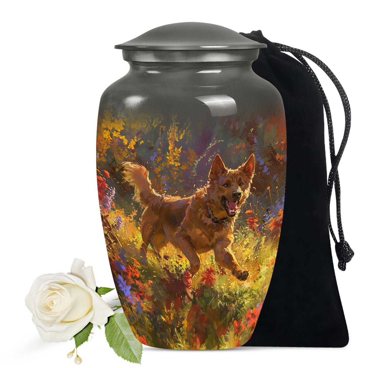 Personalized Dog Cremation Urn for Pet Ashes - Yatskia
