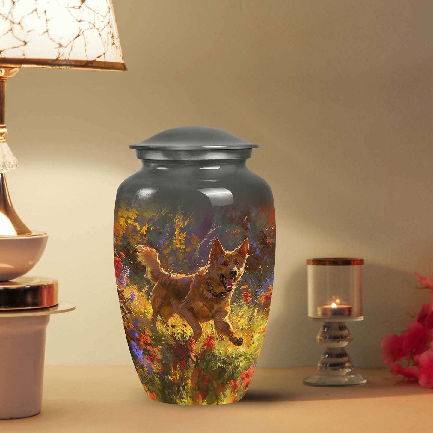 Personalized Dog Cremation Urn for Pet Ashes - Yatskia