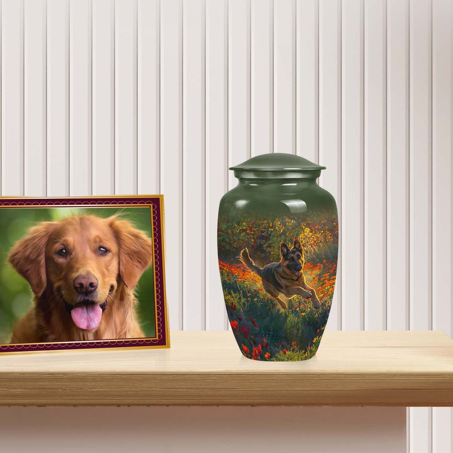 Personalized Dog Cremation Urn for Pet Ashes - Yatskia