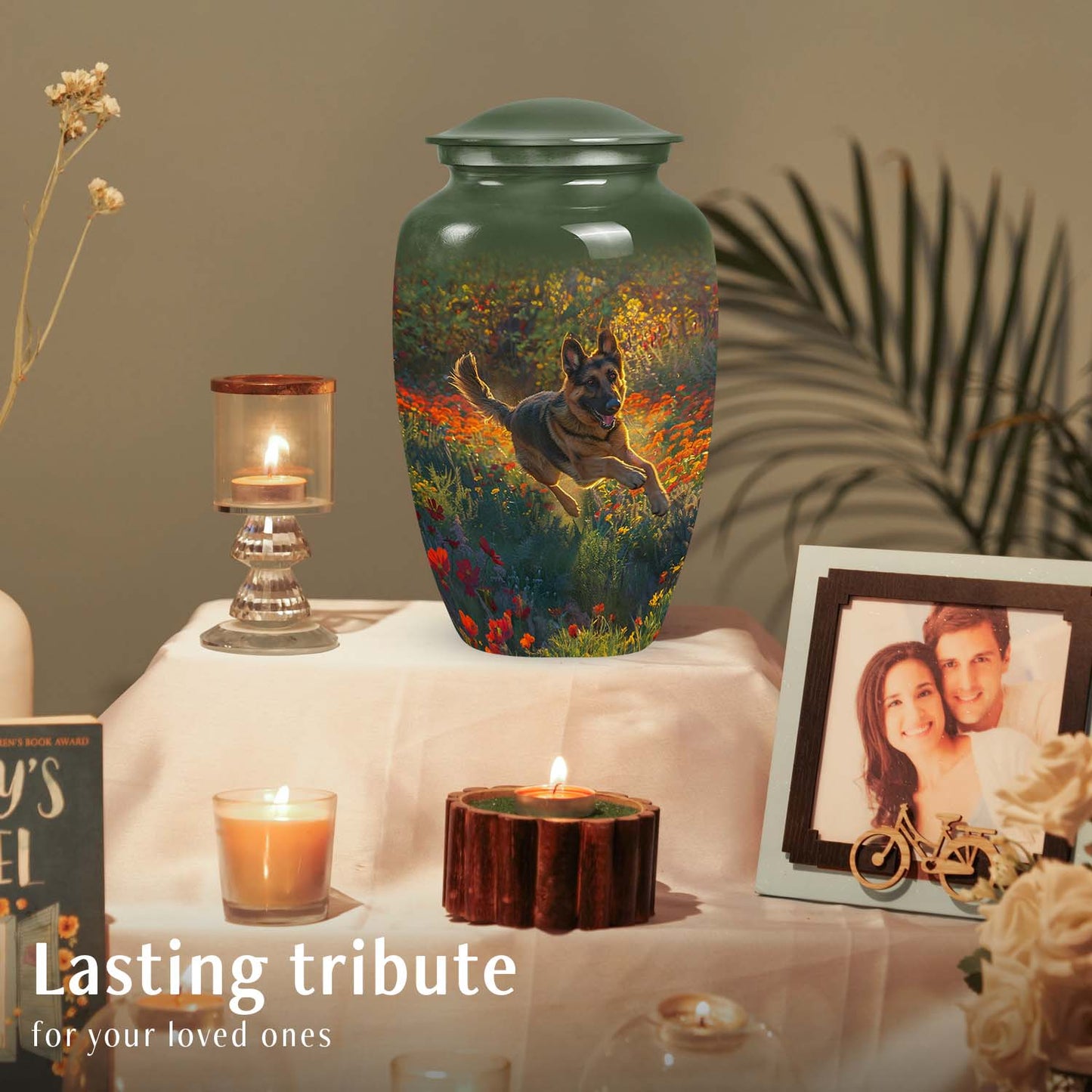 Personalized Dog Cremation Urn for Pet Ashes - Yatskia