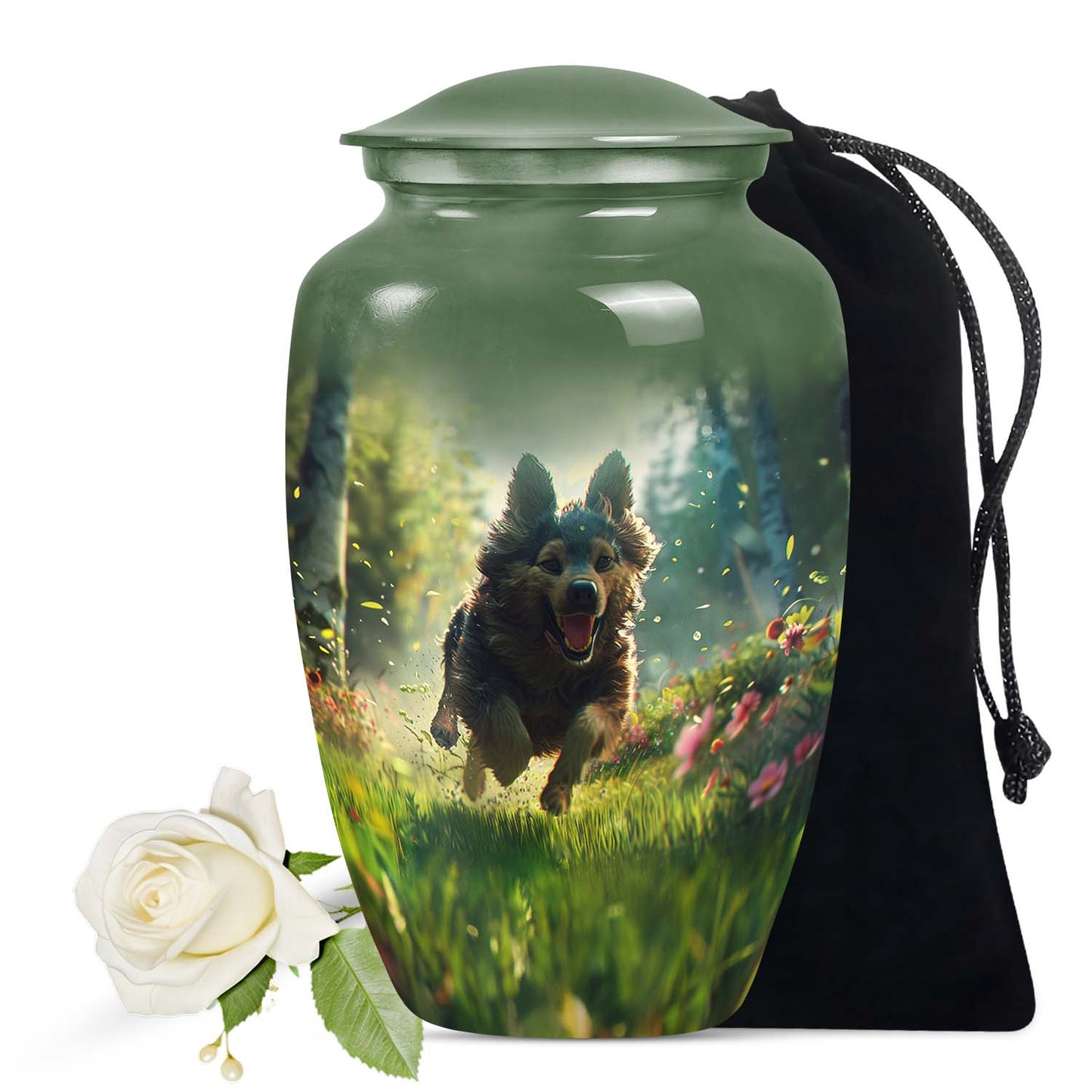 Personalized Dog Keepsake Urn for Pet Ashes - Yatskia