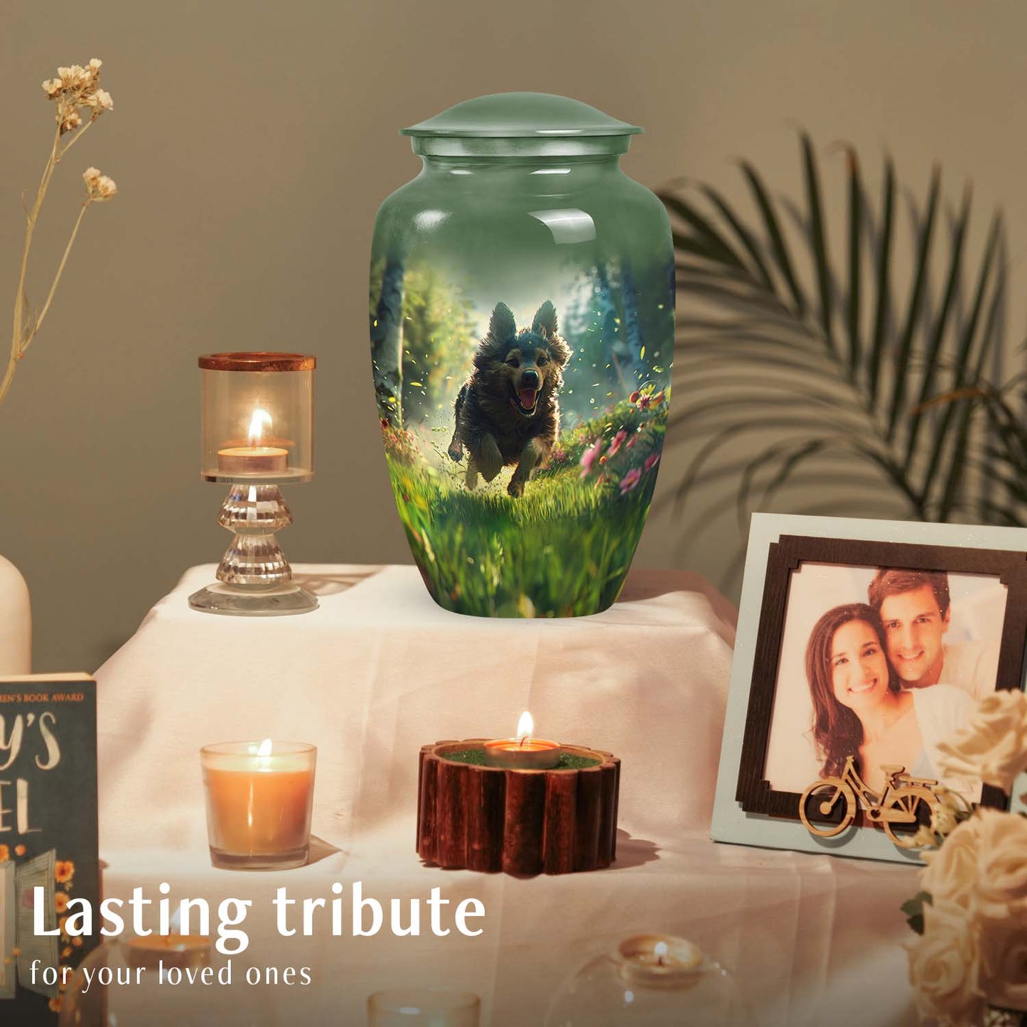 Personalized Dog Keepsake Urn for Pet Ashes - Yatskia