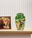German Shepherd Dog Pet Large Cremation Urn - Large Dog Urn