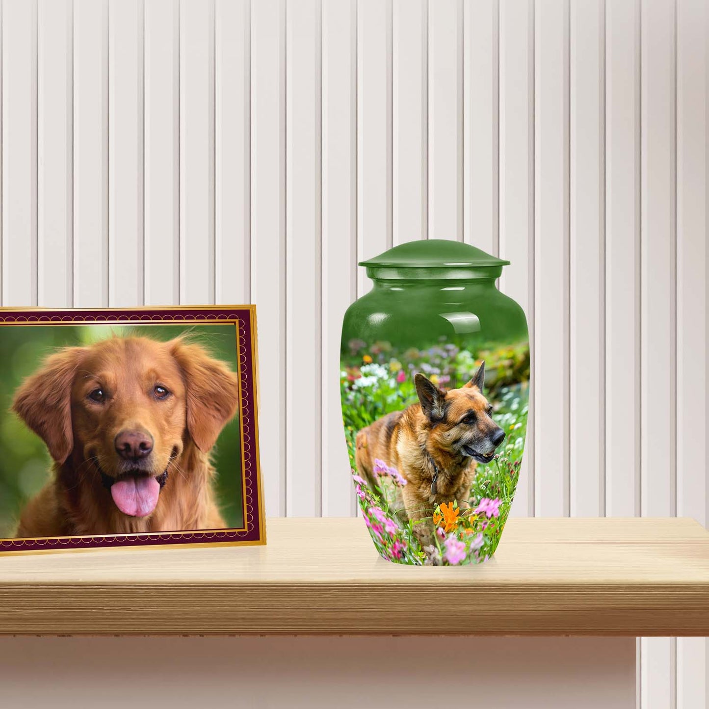 Personalized Dog Cremation Urn for Pet Ashes - Yatskia