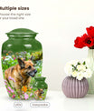 German Shepherd Dog Pet Large Cremation Urn - Large Dog Urn