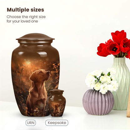 Personalized Dog Cremation Urn for Pet Ashes - Yatskia